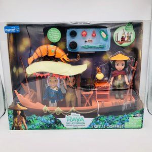 Disney Raya And The Last Dragon Petite Raya & Crew Shrimporium Play Set Toy NEW